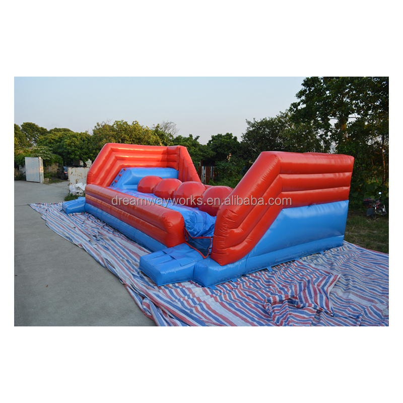 Factory price inflatable wipeout, kids inflatable wipeout course for sale