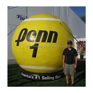 2023 Hot sale inflatable tennis ball, giant tennis ball for advertising