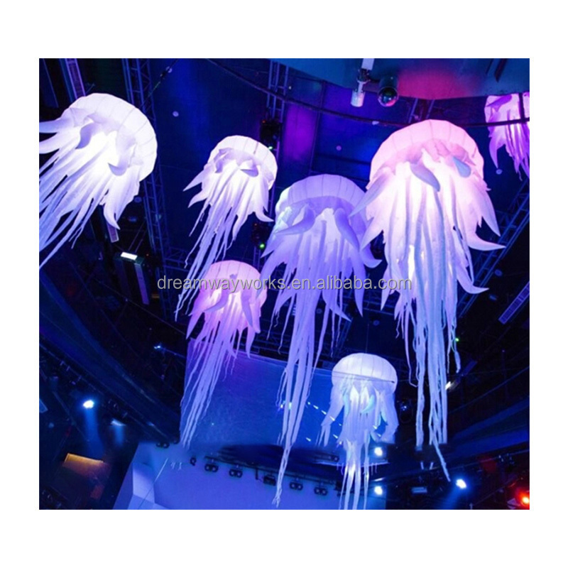 2023 LED inflatable hanging decorating jellyfish balloon for party & event