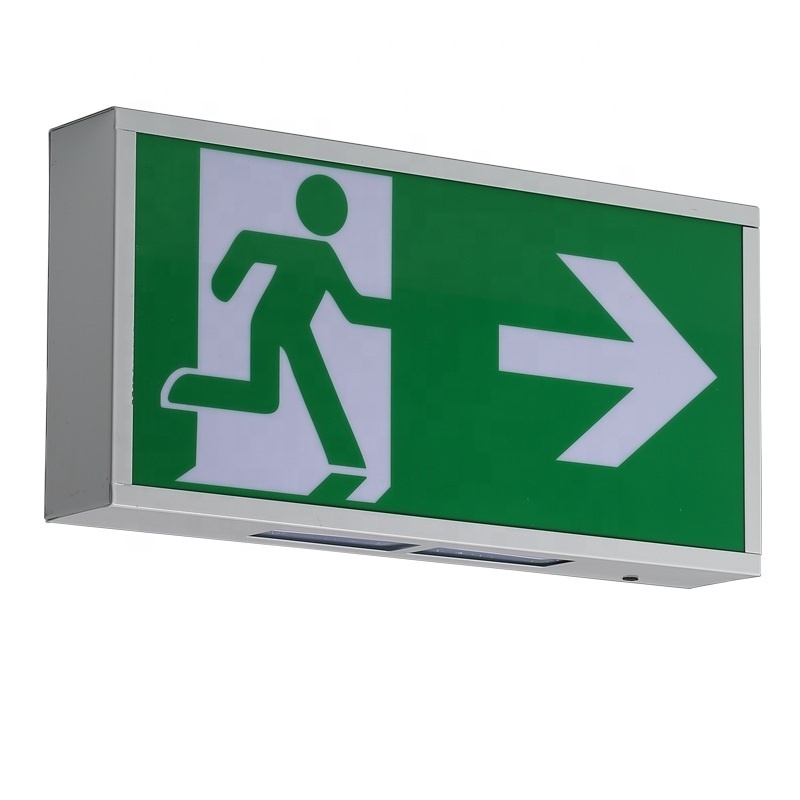 Fireproof LED Rechargeable Exit Sign Emergency Light