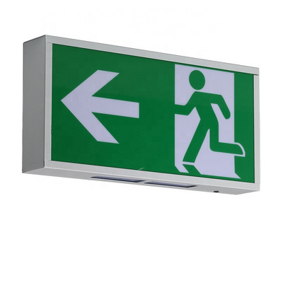 Fireproof LED Rechargeable Exit Sign Emergency Light