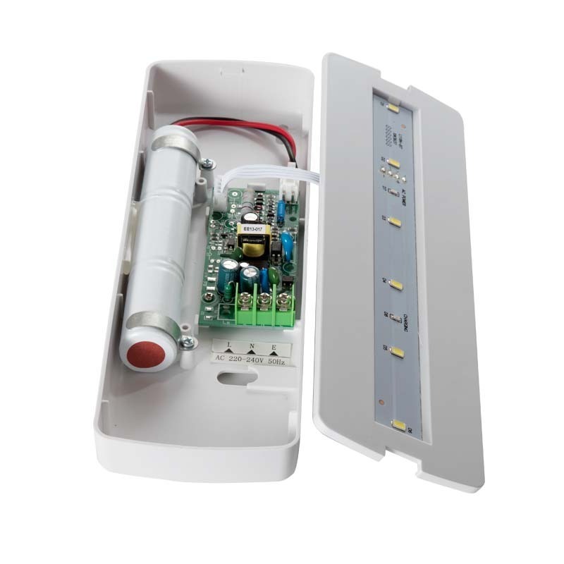 3W Wall Surface Mounted Rechargeable Battery Operated Indoor Emergency Lights