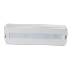 3W Wall Surface Mounted Rechargeable Battery Operated Indoor Emergency Lights