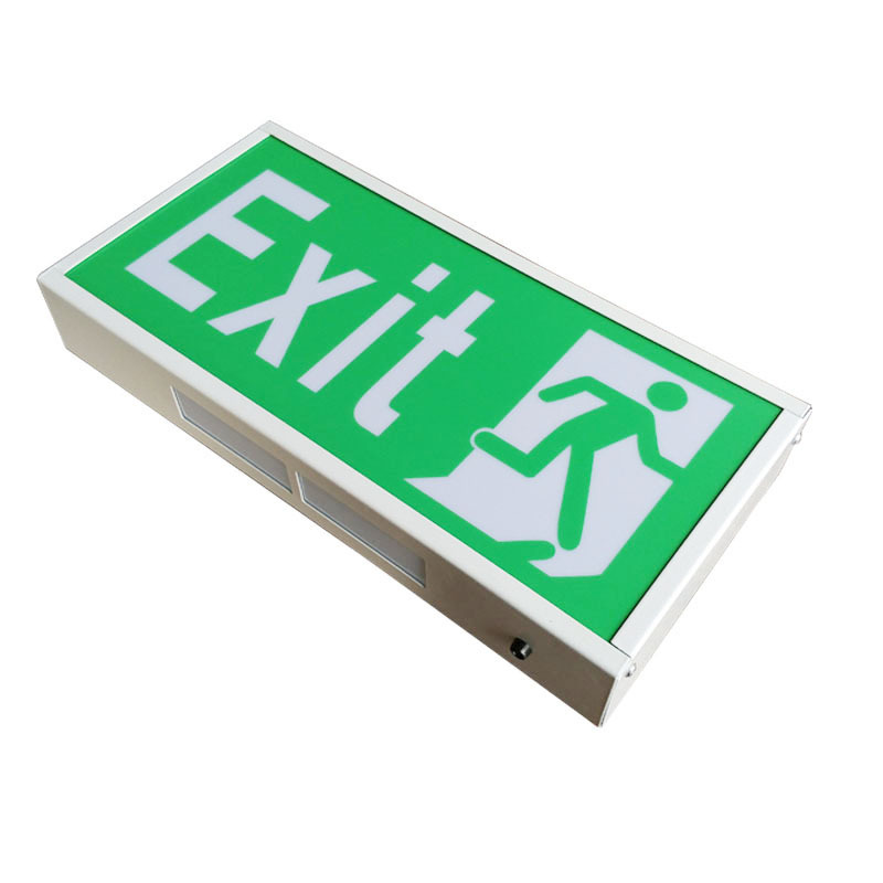 Ni-Cd Battery Powered Rechargeable Emergency Arabic LED Exit Sign