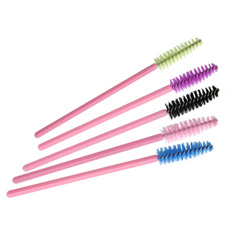 Eyelash Brush Disposable Mascara Wand Make up Brushes Mixed Colored Lashes Individual Eyelash Extension Cleansing Micro Brush