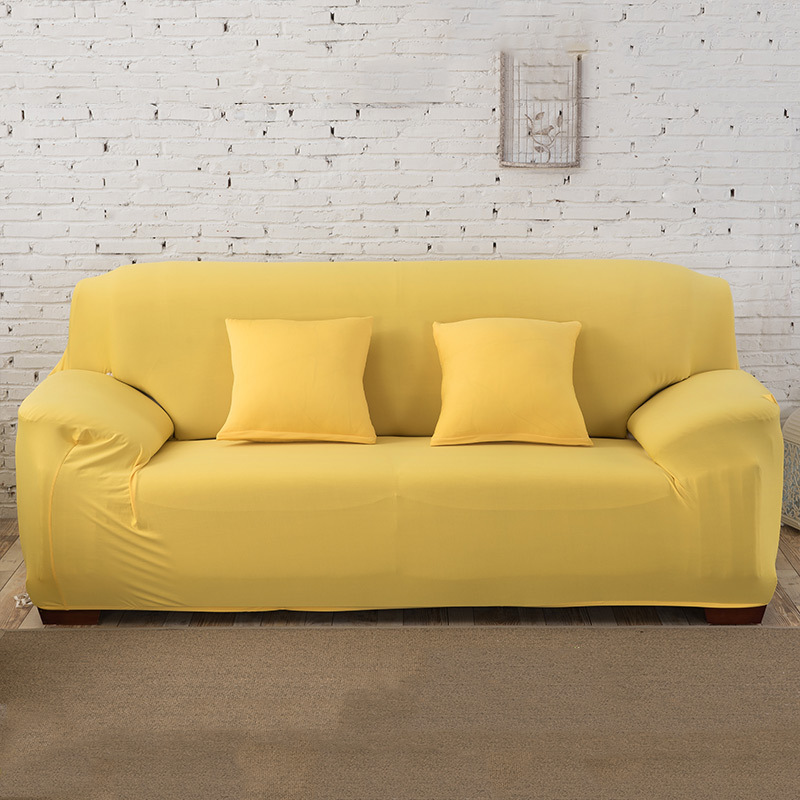 stretch Couch Slipcover sofa covers for living room cubre corner funda sofa chaise cover lounge home Elastic Sofa Cover