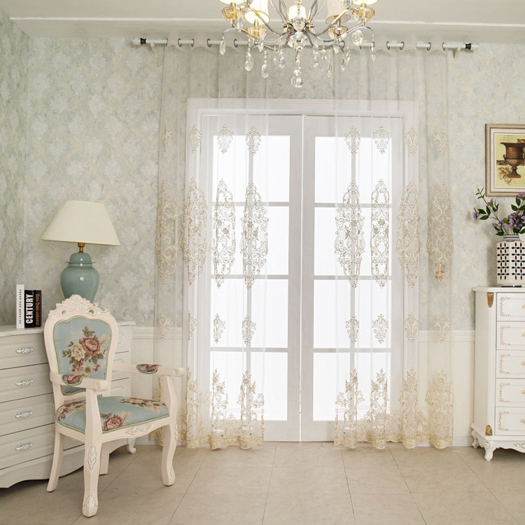 Good quality fashionable european sheer luxury arabic mr price home curtains