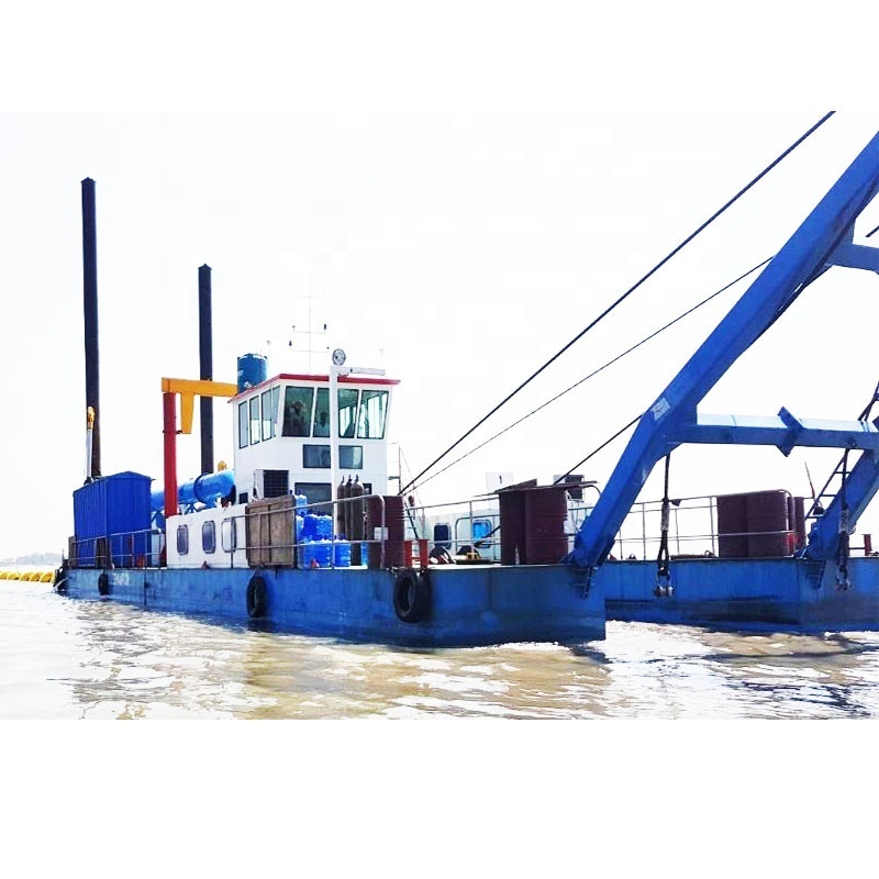 China cheap price 1200 m3/h sand dredging machine/lake cleaning machine/sand mining dredger with good performance