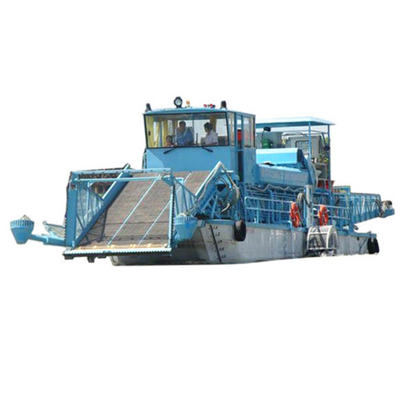 aquatic water hyacinth harvester boat machine for sale