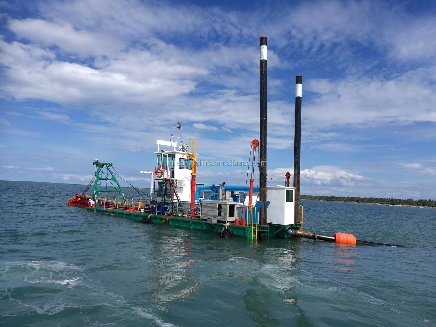 Hot selling ready small dredging boat/barge/equipment for sale