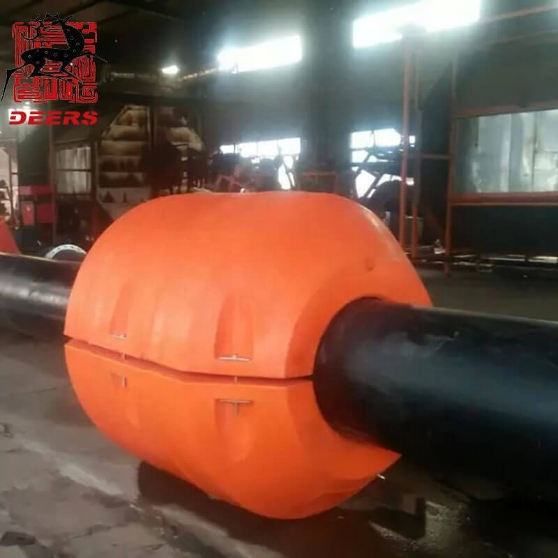 Deers marine buoy floats / dredging buoy pontoons used in pipeline