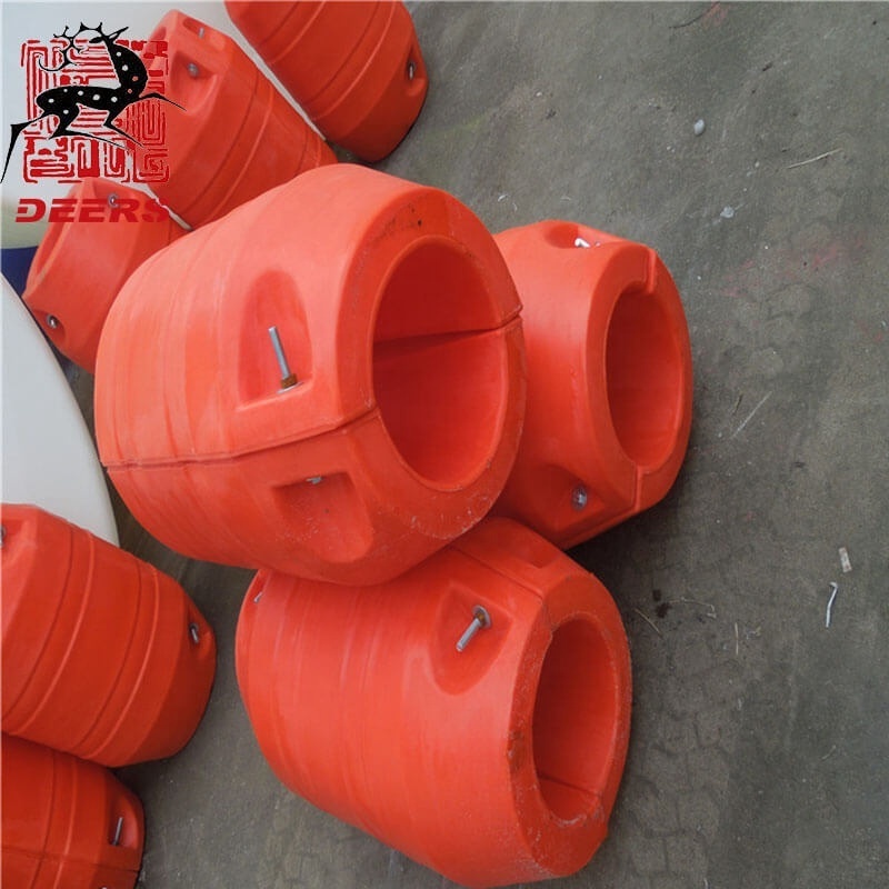 Deers marine buoy floats / dredging buoy pontoons used in pipeline