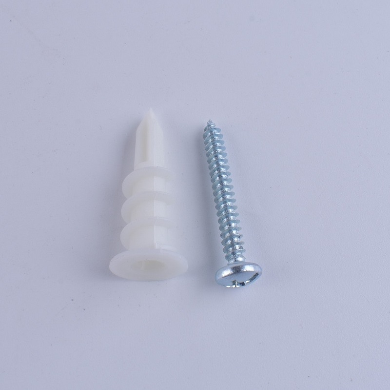 Shanfeng 8 Pieces Nylon Drywall Screw Anchor Kit