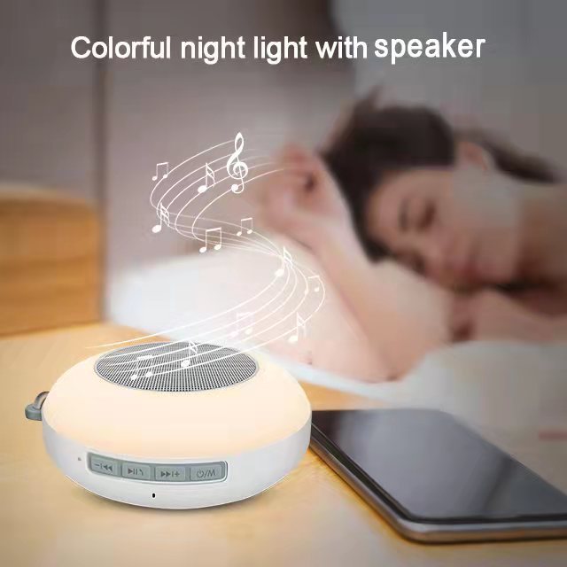 3W mini blue tooth speaker rechargeable 3.7v battery LED night light IP67 waterproof loud speaker outdoor travel and trip