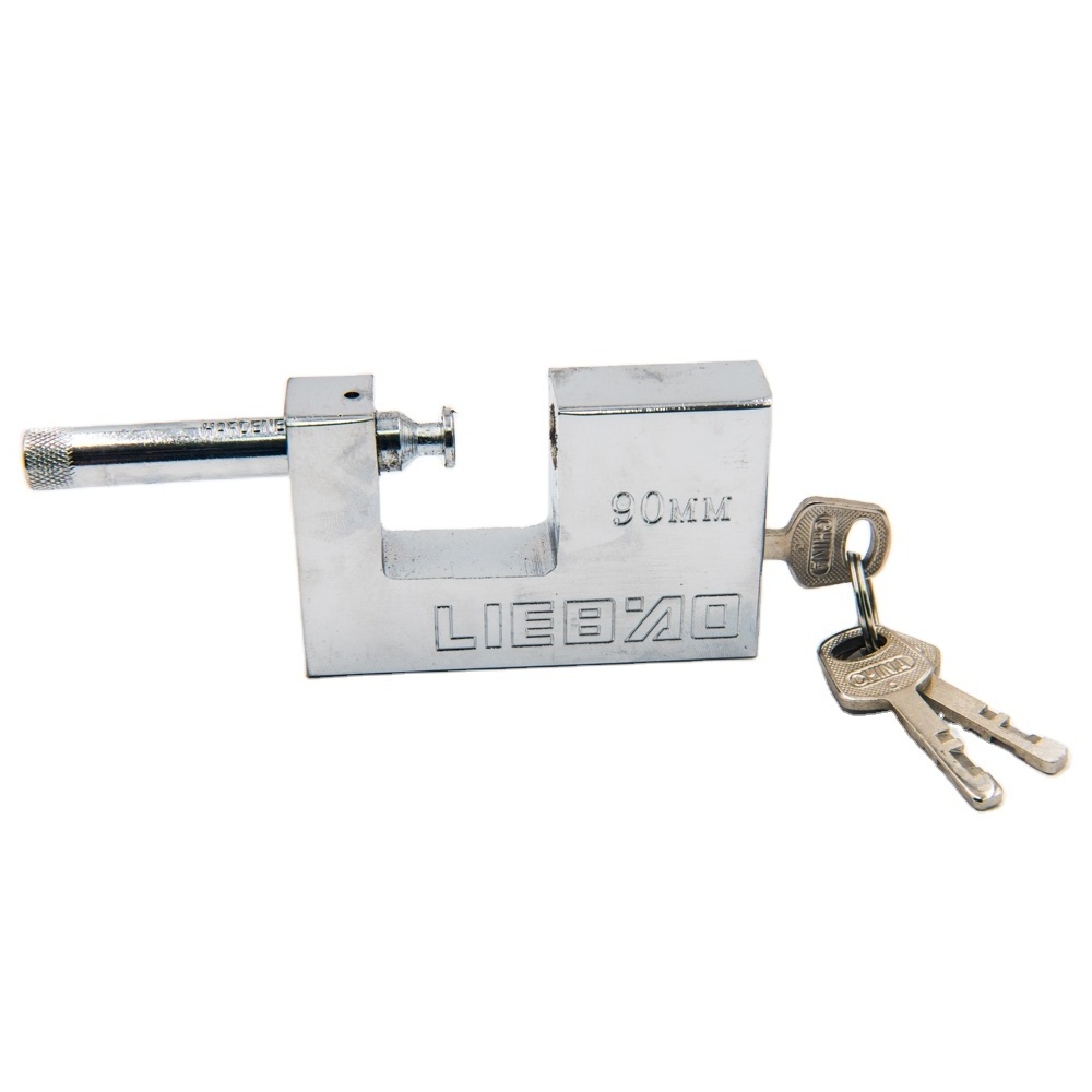 70mm electroplating technology Lock Excellent Quality custom logo master key safety padlock