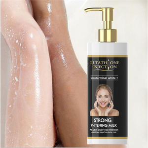 Private Label Body Lotion Natural Bleaching Moisturizing Nourishing Glutathione Skin Whitening Body Cream Lotion