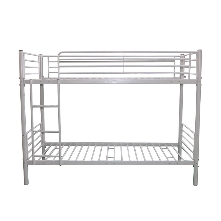 School Student Double Dormitory Bed Iron Metal Bunk Beds