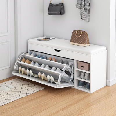 Living room Furniture Shoe display Rack Shoe shelf Space Save Storage Wooden Shoes Cabinet Racks