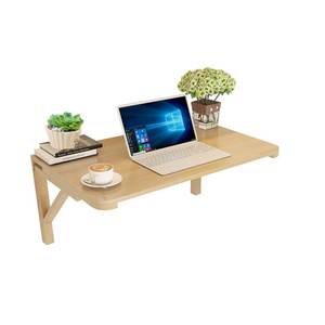 Laundry Folding Table Wood Wall Mounted Table Stable Sturdy Wall Desktop Computer Table for Kitchen Room Furniture