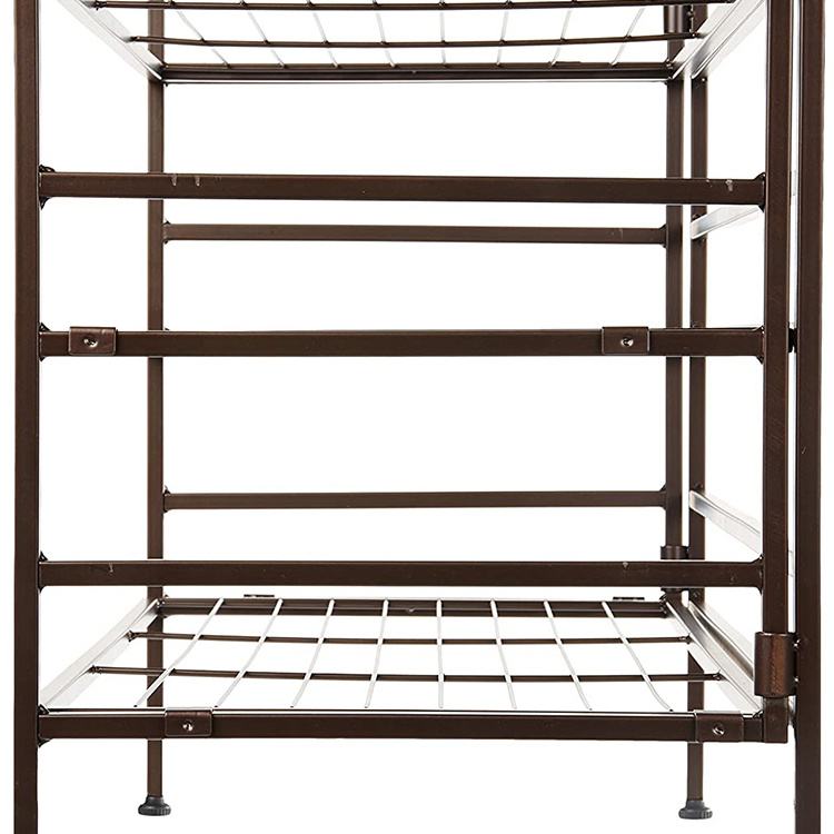 Modern Cheap price custom 3 tier metal steel non-woven shoe cabinet steel shoe racks for sale