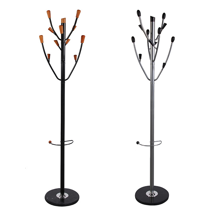 17cm high grade wooden tree standing coat rack wooden coat rack stand hat clothes rack stand