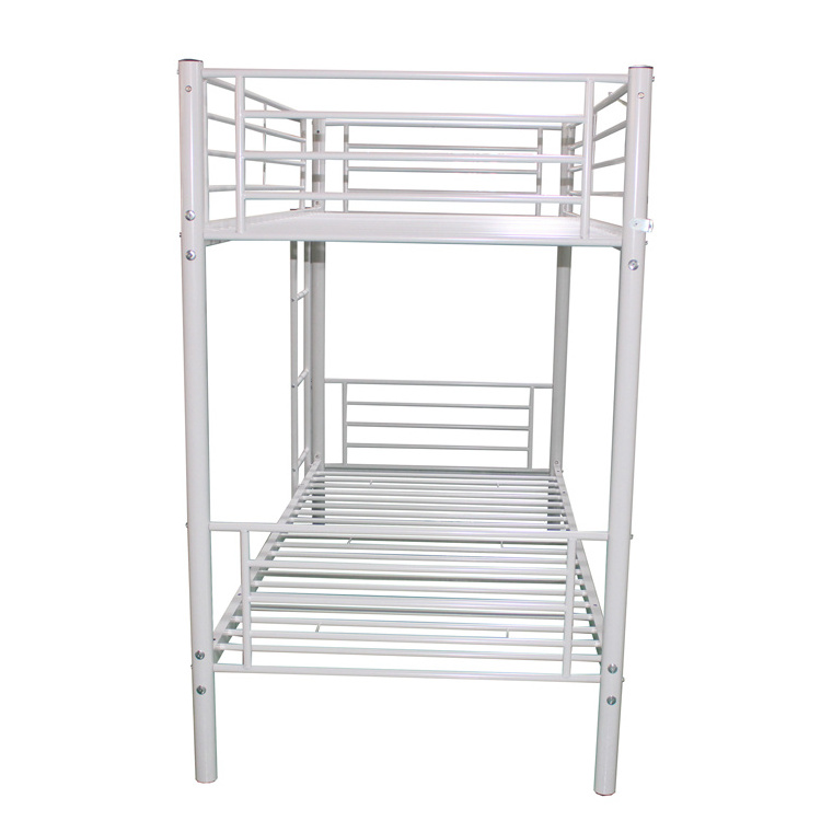 School Student Double Dormitory Bed Iron Metal Bunk Beds