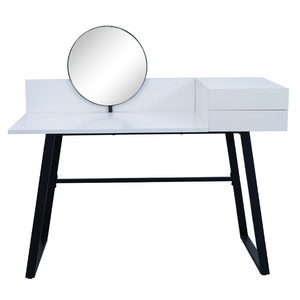 Nordic dressing table with led mirror modern dressing table with mirrors mdf dressing table