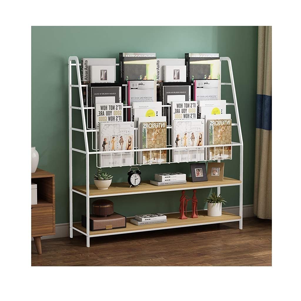 Multifunctional Large Capacity Bookshelf Used living room office Metal Shelf Frame Customize Book Shelf with Sturdy Metal