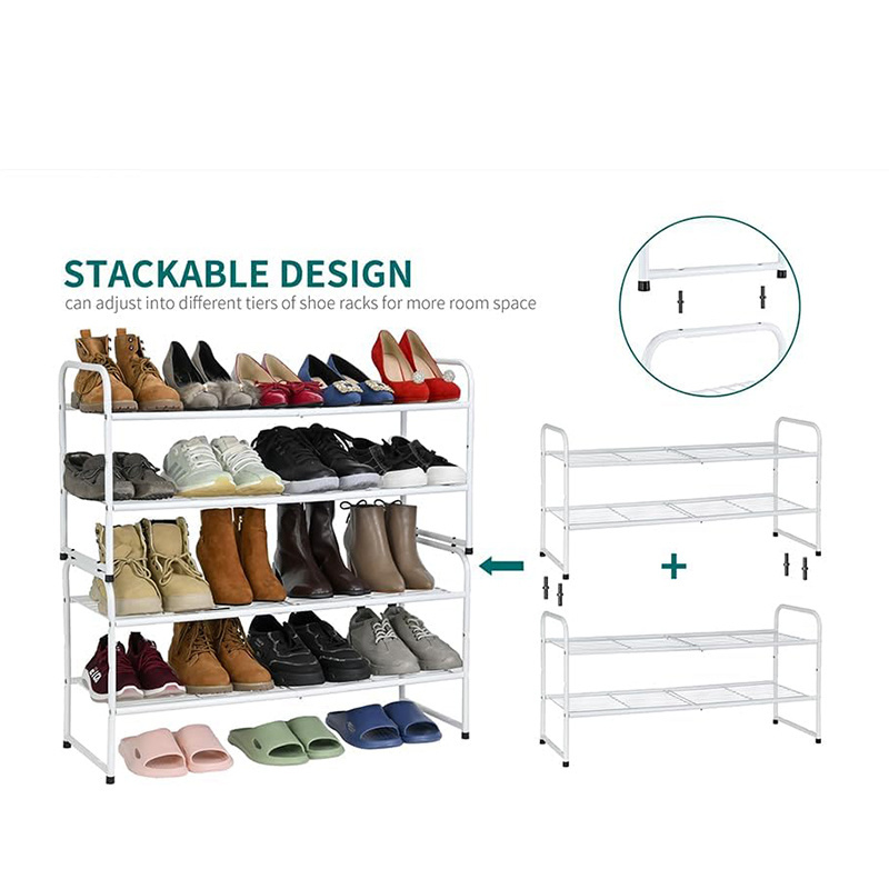 Easy Assembly 5 Tier Shoe Rack Living Room Furniture Shoe cabinet