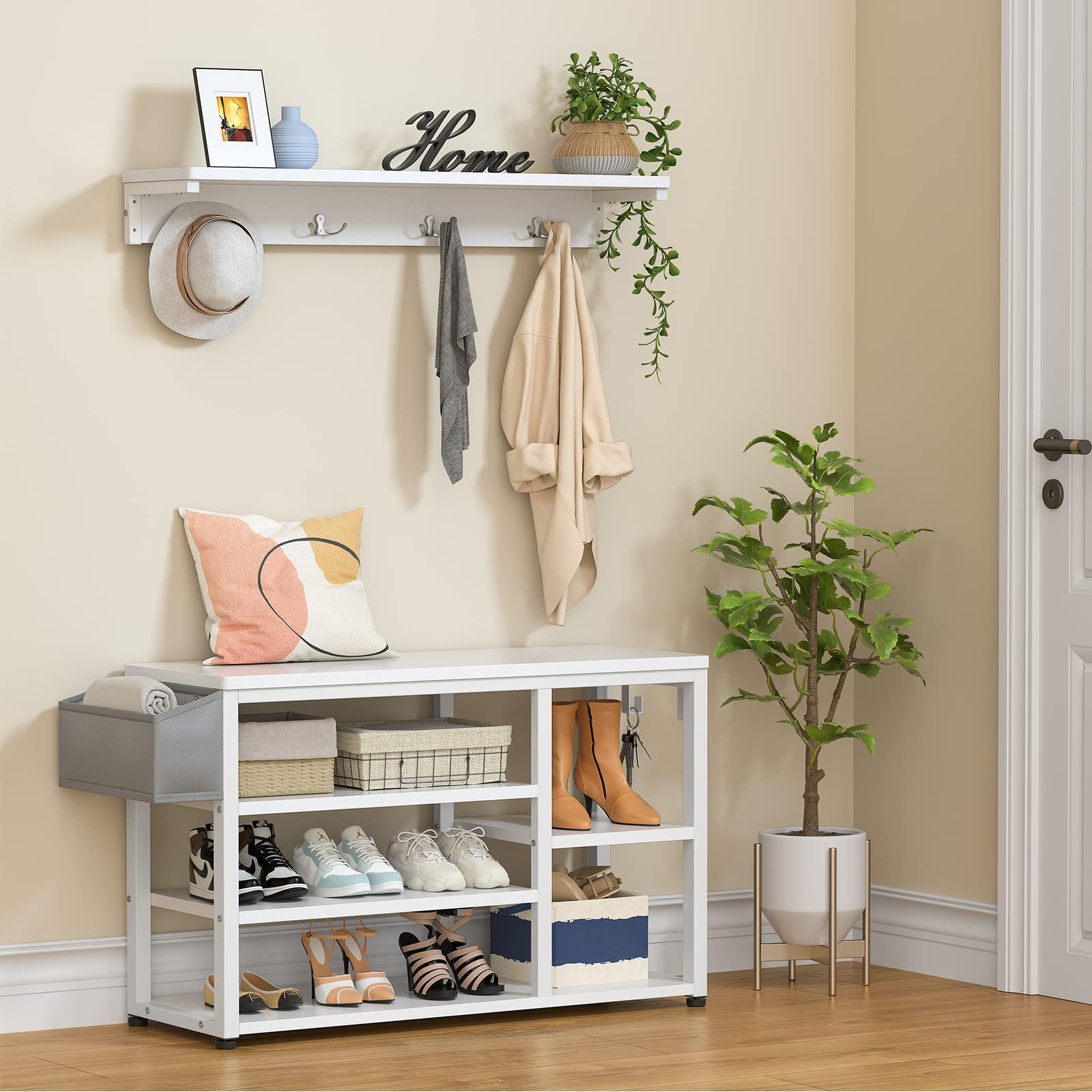 Coat rack shoe bench cabinet design shoe rack shoe rack bench with stool and cabinet