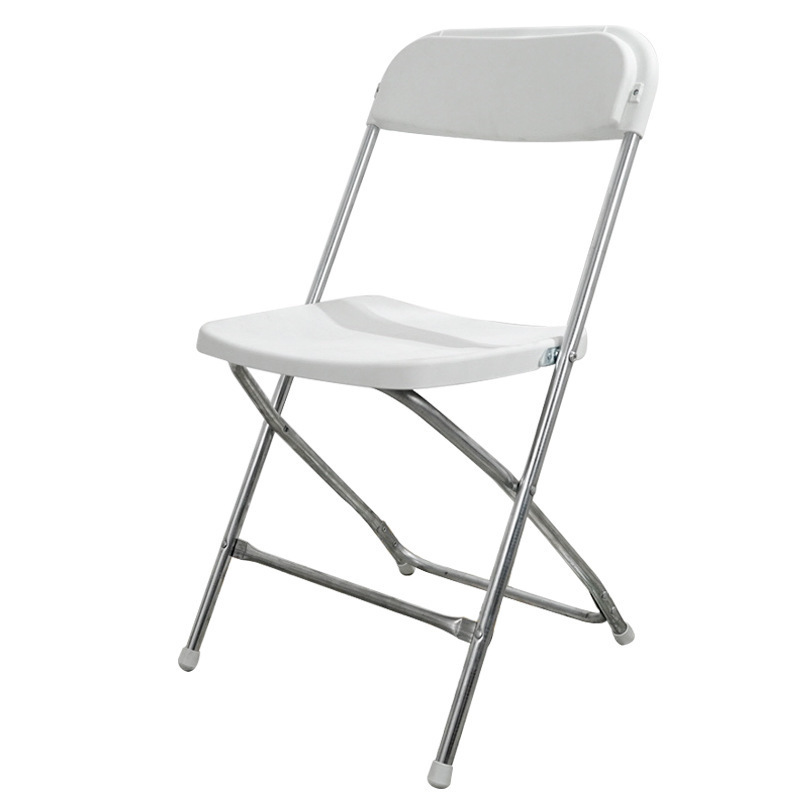 Wholesale White Black Hall Party Wedding Events Lounge Plastic Rental Folding Chair for Guests