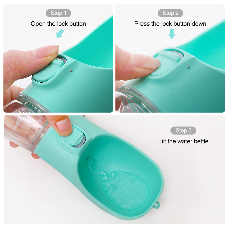 Portable Dog Water Bottle For Small Large Dogs Bowl Outdoor Walking Puppy Pet Travel Cat Drinking Bowl Dog Supplies