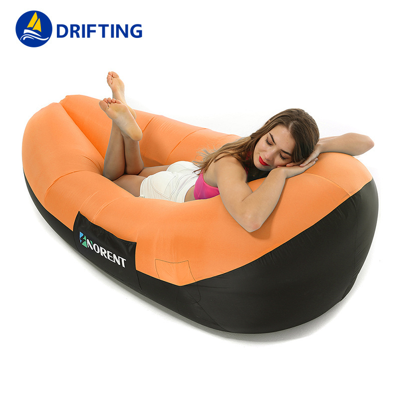 Outdoor Sleeping Bag Inflatable Sofa for Tourism Camping Mattress Beach Lazy Chair Air Hammock Bed Leisure Fishing Chair