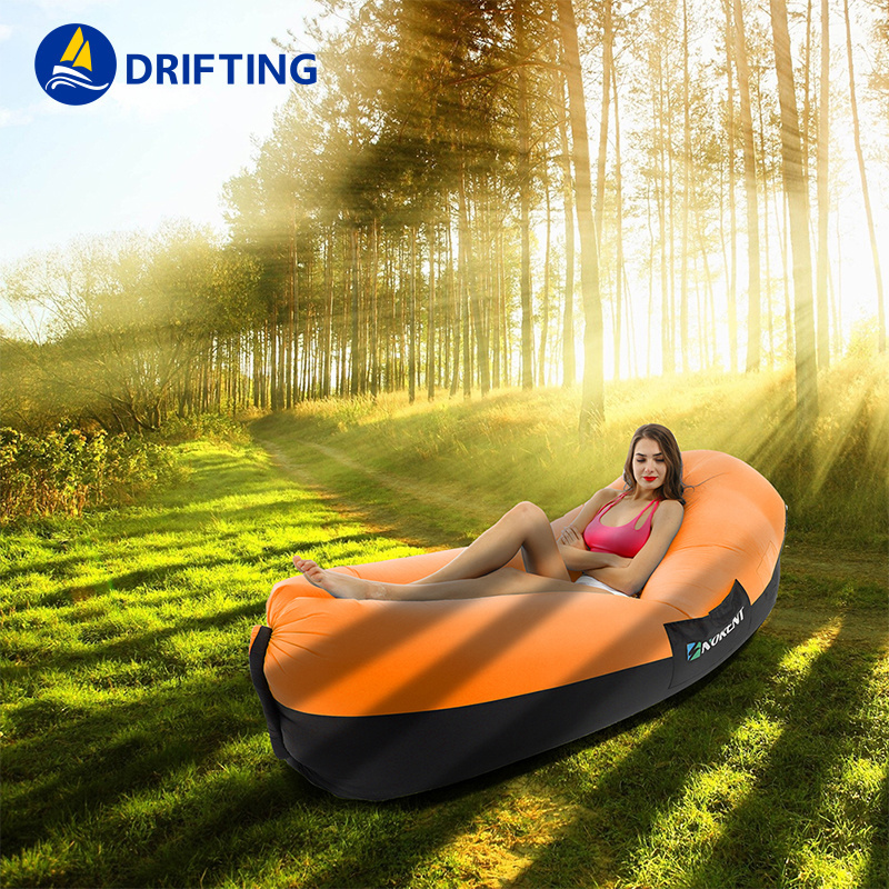 Outdoor Sleeping Bag Inflatable Sofa for Tourism Camping Mattress Beach Lazy Chair Air Hammock Bed Leisure Fishing Chair