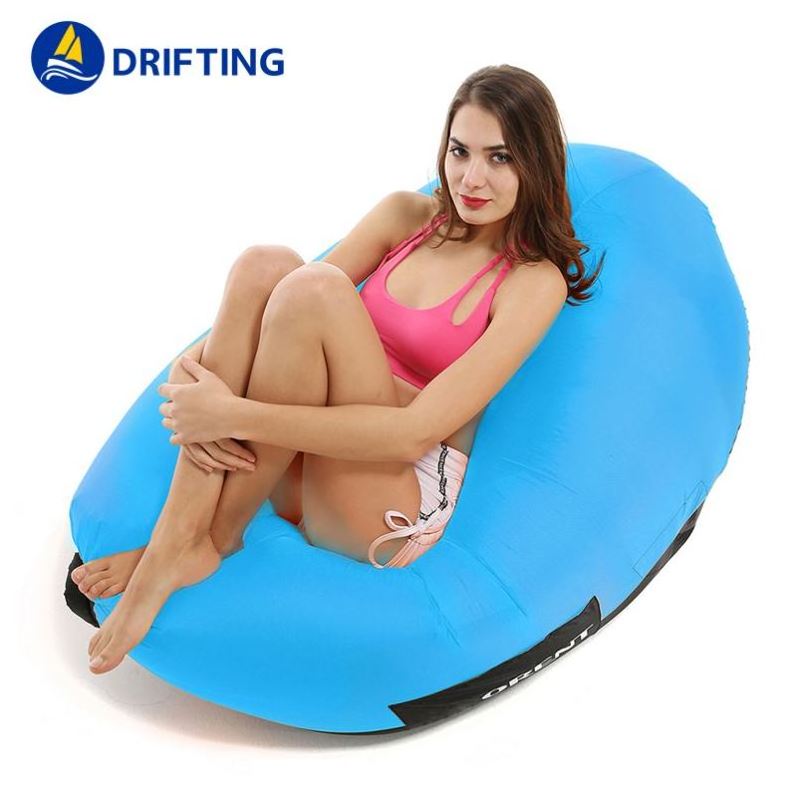 Factory Direct Popular Style Bean Chair Camping Bed Inflatable Lounger Air Sofa Bag