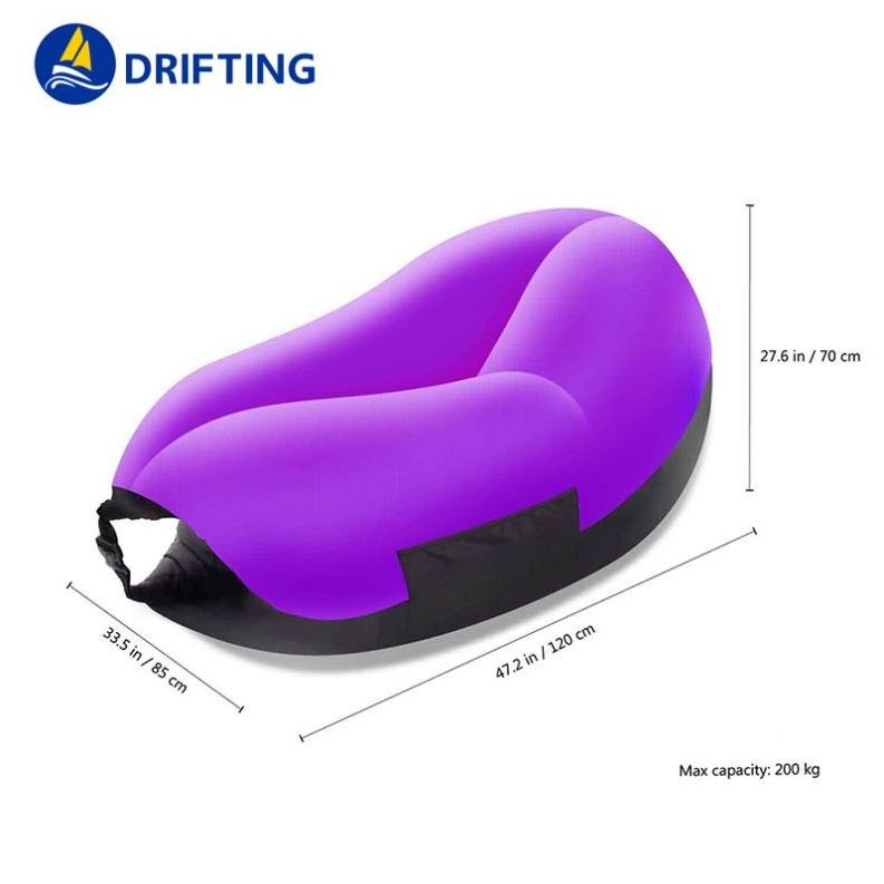 Innovative Products Ultralight Lazy Beach Chair Folding Portable Water Lounger Inflatable Sofa Air Bed