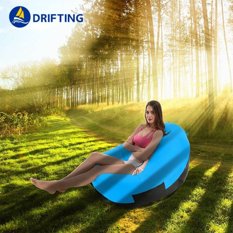 Factory Direct Popular Style Bean Chair Camping Bed Inflatable Lounger Air Sofa Bag