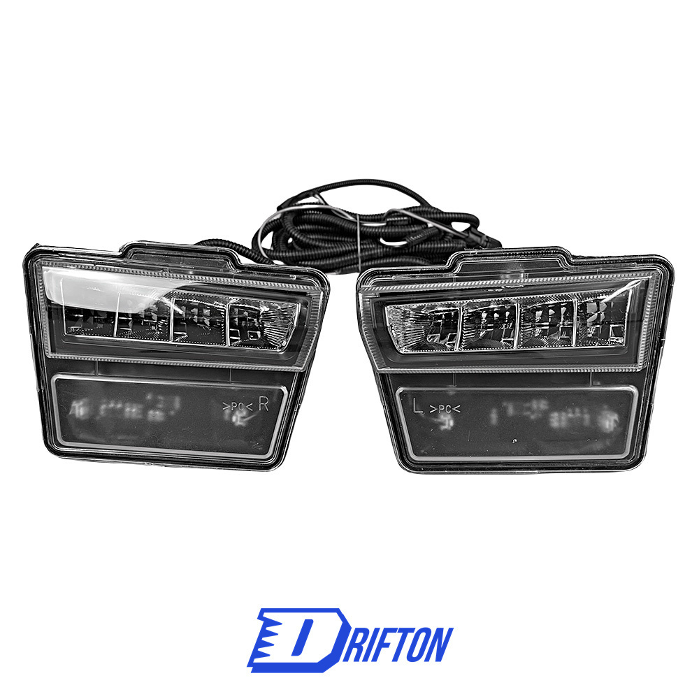 Front Bumper LED Daytime Running Light DRL For Nissan R35 GTR 2017-2021