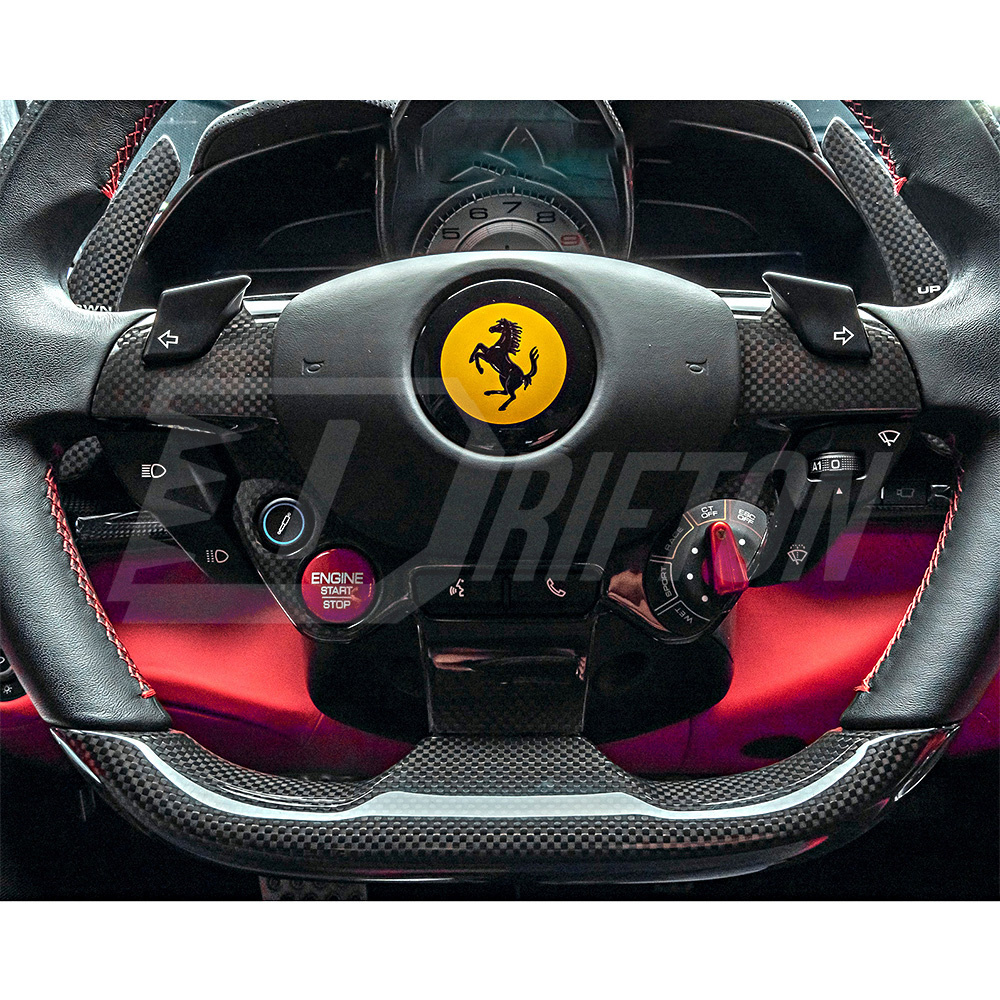 Dry Carbon Fiber Shift Paddle For Ferrari 812