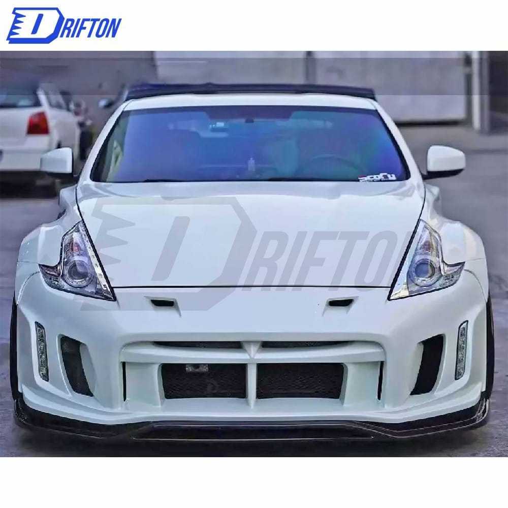 VA II Style Glass Fiber Front Bumper For NIissan 370Z Z34 Body Kit