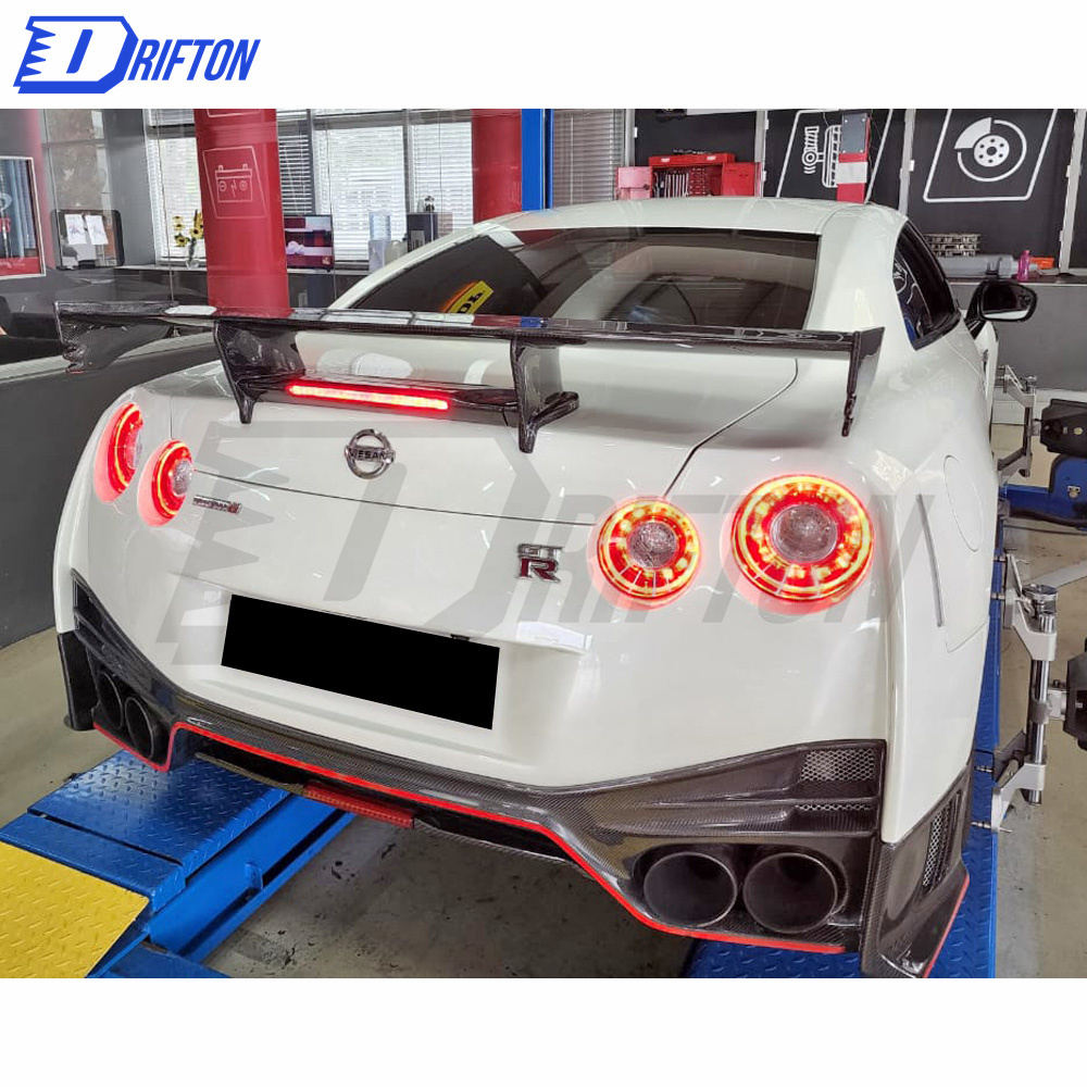 MY20 Nismo Style Partial Carbon Fiber Full Body Kit With Headlight And Tail Light For Nissan R35 GTR 2008-2016