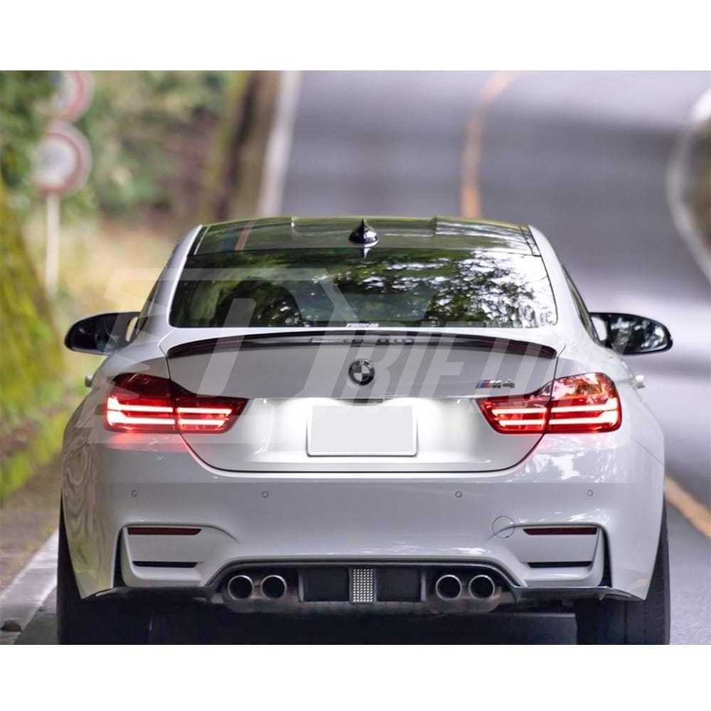 KT Style Carbon Fiber Rear Diffuser For BMW M3 M4 F80 F82 F83 2014-2020