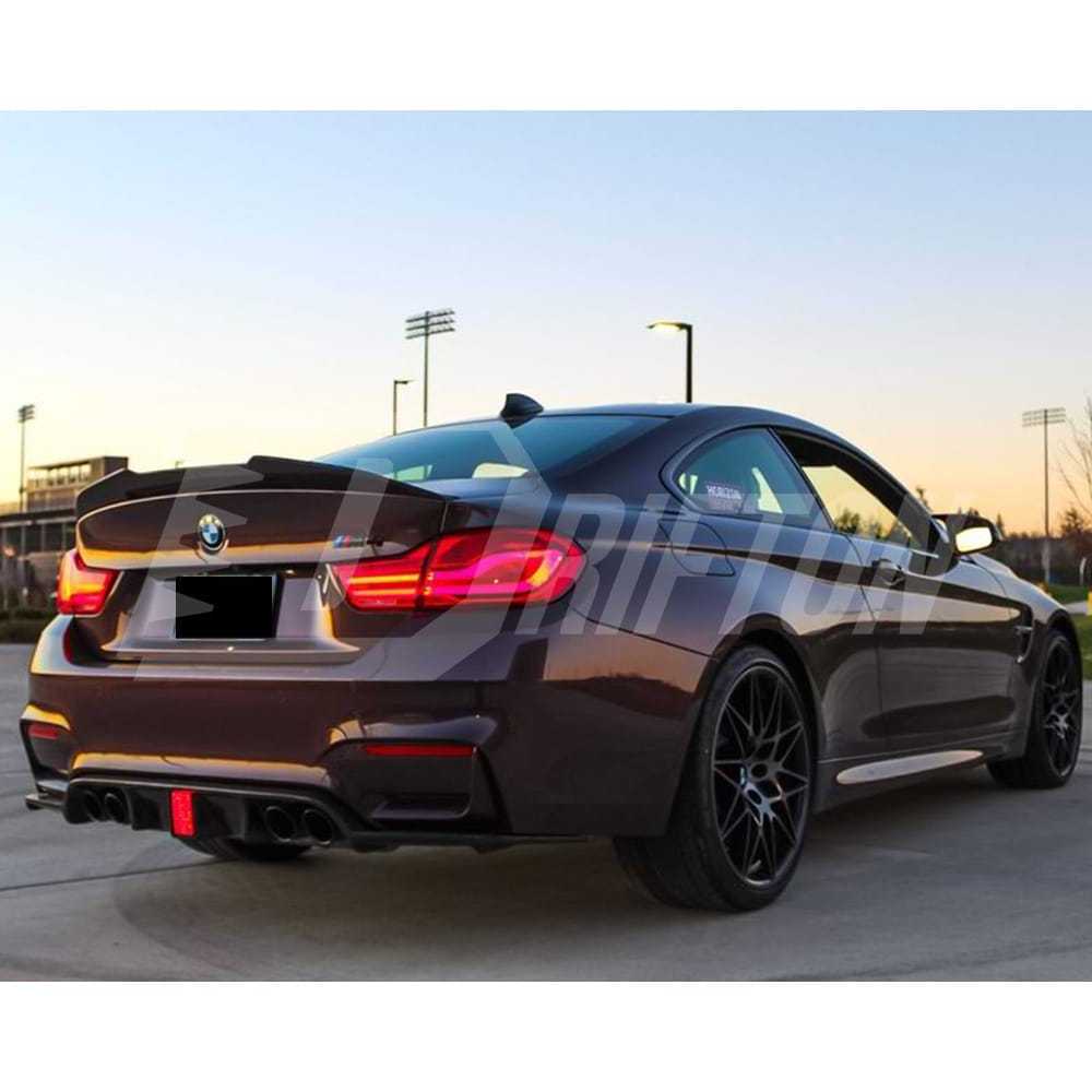 KT Style Carbon Fiber Rear Diffuser For BMW M3 M4 F80 F82 F83 2014-2020