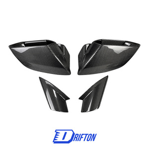 Replace Parts Dry Carbon Fiber Mirror Cover For Lamborghini Huracan