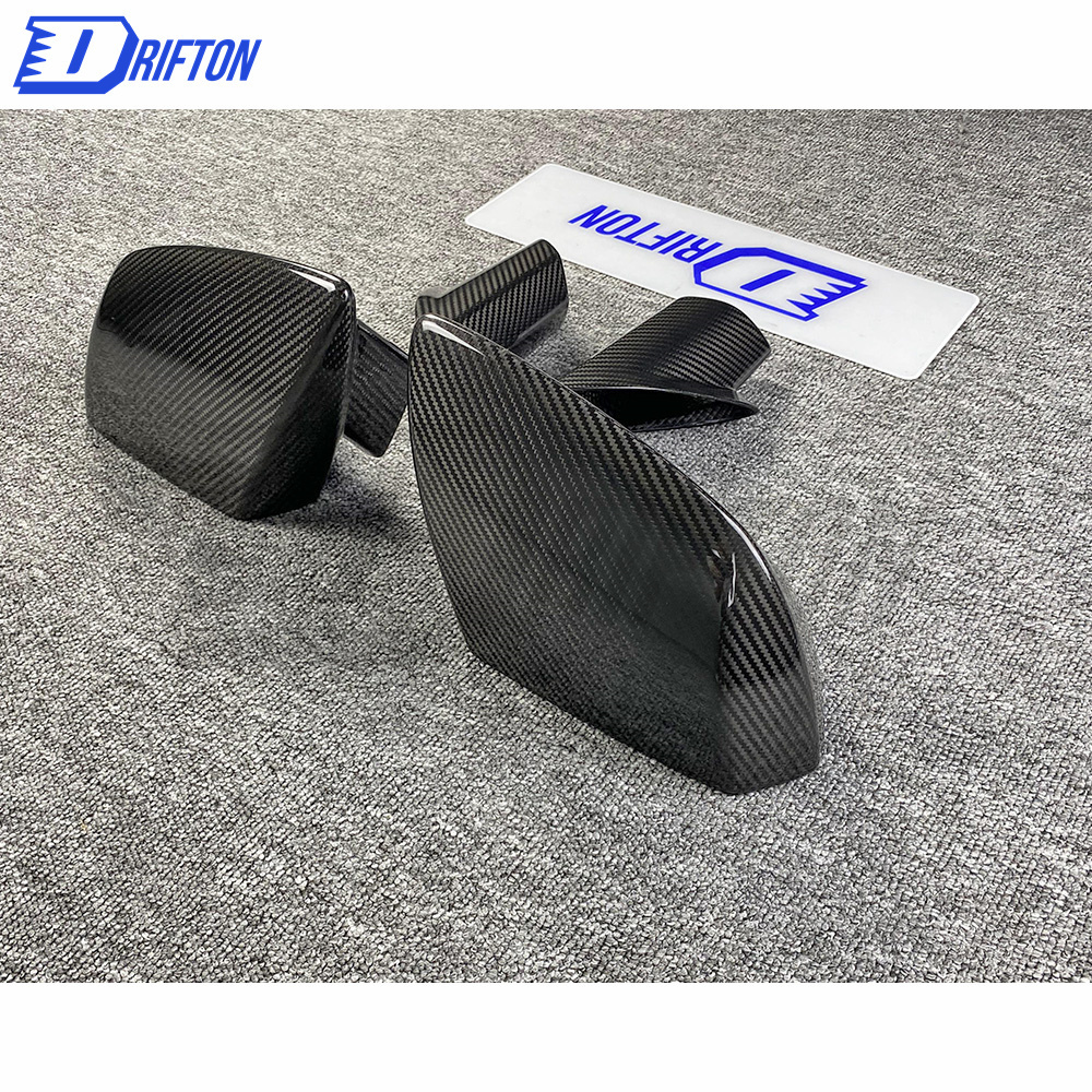 Replace Parts Dry Carbon Fiber Mirror Cover For Lamborghini Huracan