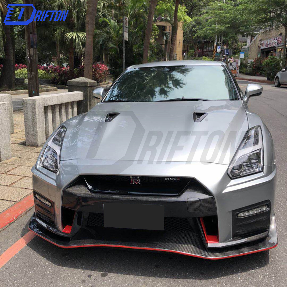 Nismo 2017 Style Front Bumper For Nissan R35 GTR Carbon Fiber Body Kit