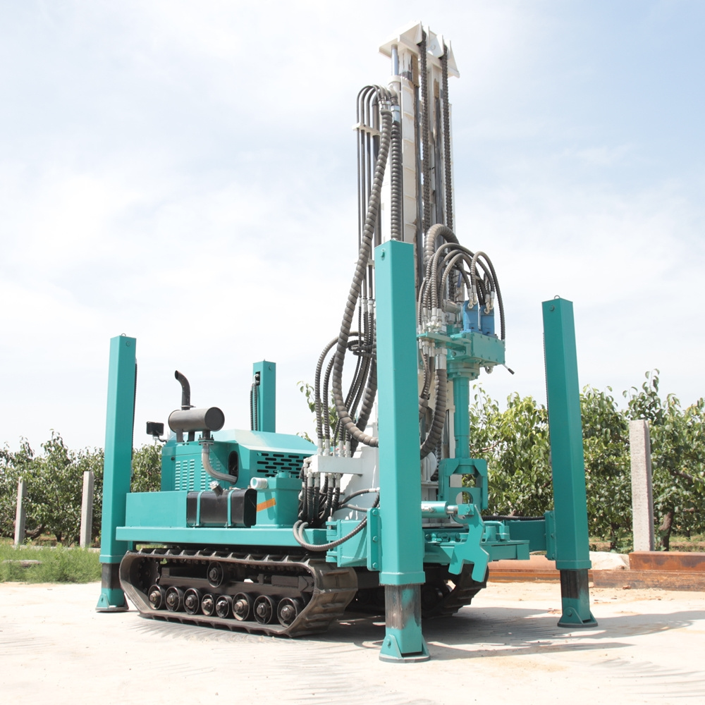 200M Water Well Drilling Equipment Borehole Drilling Machine Mine Drilling Rig For Agriculture