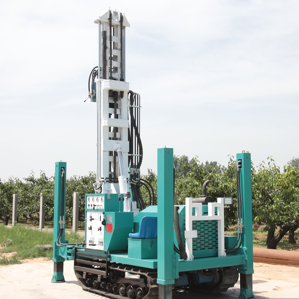 200M Water Well Drilling Equipment Borehole Drilling Machine Mine Drilling Rig For Agriculture