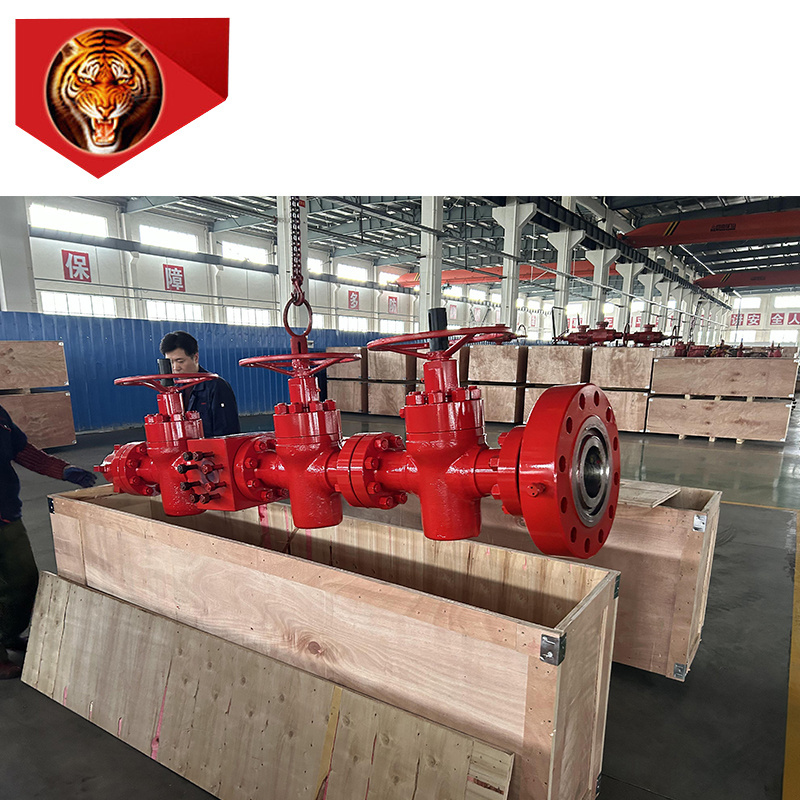 Tigerrig API 6A manifold high pressure PFF manual hydraulic flat gate valve for oilfield and wellhead