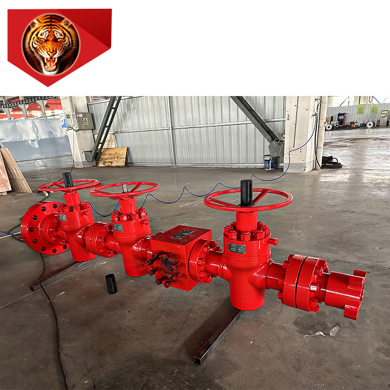 Tigerrig API 6A manifold high pressure PFF manual hydraulic flat gate valve for oilfield and wellhead